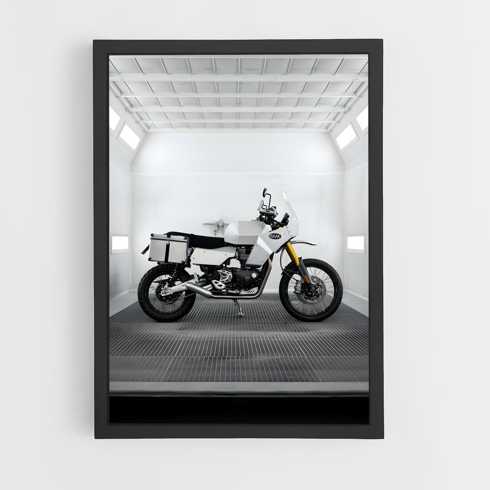 Poster Moto Épure – affiche Triumph (vue 2)